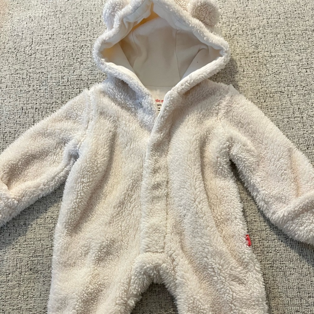 Newborn winter suit - magnetic snaps